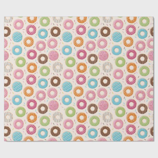 Donuts Cadeaupapier (Vlak)