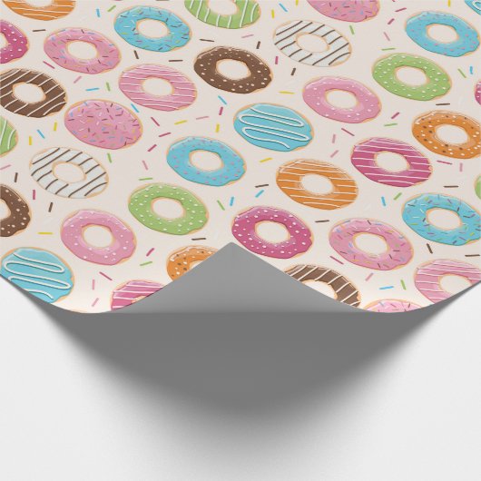 Donuts Cadeaupapier (Hoek)