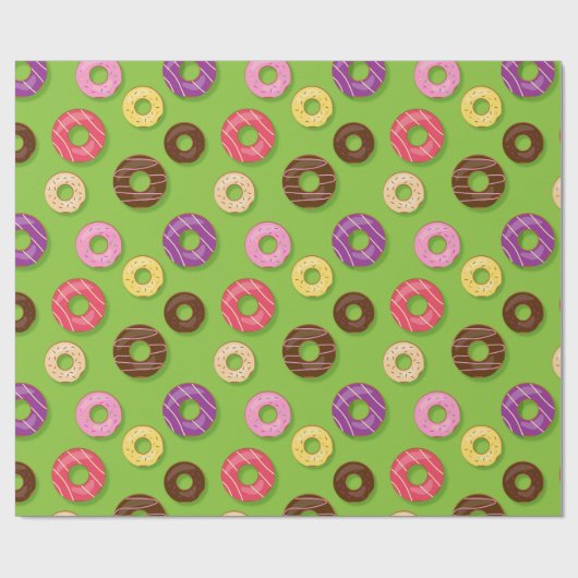 Donuts Cadeaupapier (Vlak)