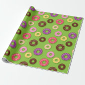 Donuts Cadeaupapier (Uitgerold)