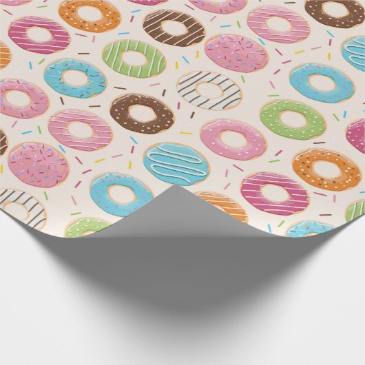 Donuts Cadeaupapier (Hoek)