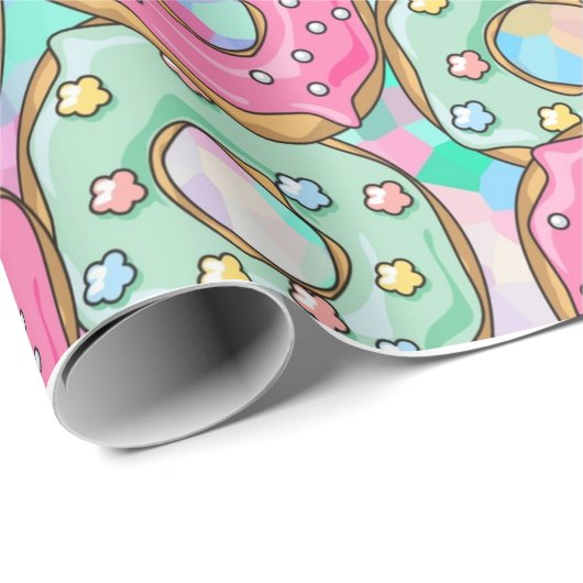 Donuts Cadeaupapier (Rol Hoek)