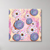 Donuts Canvas Afdruk (Voorkant)