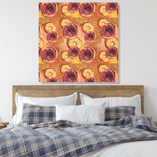 Donuts Canvas Afdruk (Insitu (Slaapkamer))