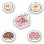 Donuts collectie sticker (Voorkant)