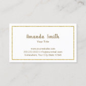 Donuts Cupcake bakkerij Pastry Chef Pink Stripes Visitekaartje (Achterkant)