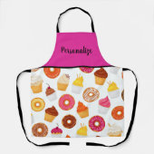 Donuts & Cupcakes Apron Schort (Voorkant)
