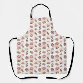 Donuts Cupcakes Cadeaubon voor Bakker Schort (Voorkant)