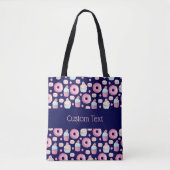 Donuts, cupcakes en macarons tote bag (Voorkant)