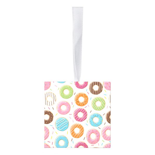 Donuts Custom Cube Ornament (Rechts)