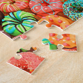 Donuts Delight Jigzaag Puzzle Legpuzzel (Zijkant)