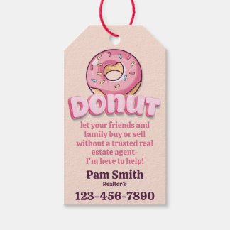 Donuts, Donut, Coffee, Realtor Pop-by Cadeaulabel