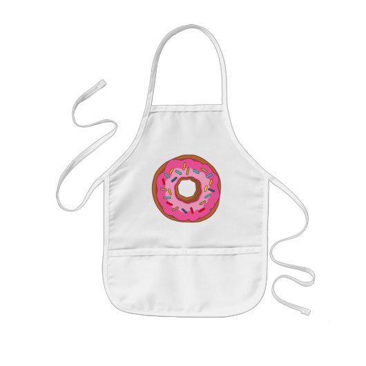 Donuts, donut kinder schort (Voorkant)