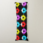 Donuts Donut liefhebbers Lichaamskussen (Voorkant Verticaal)