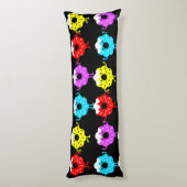 Donuts Donut liefhebbers Lichaamskussen (Achterkant (Verticaal))