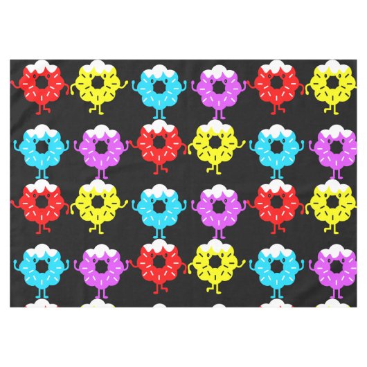 Donuts Donut liefhebbers Tafelkleed (Voorkant (Horizontaal))