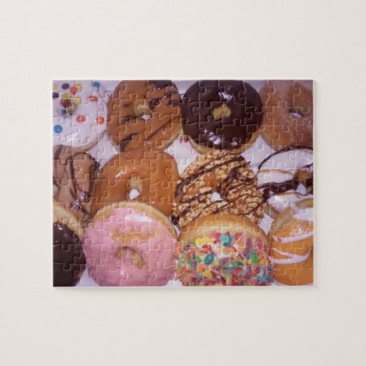 Donuts Donuts Donuts Donuts Legpuzzel (Horizontaal)