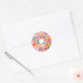 Donuts donuts ronde sticker (Envelop)