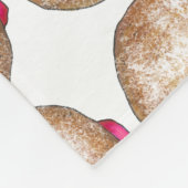 Donuts Doughdopts Hanukkah Sufganiyot Fleece Deken (Hoek)