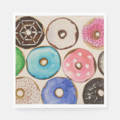 Donuts Een Zoete Traktatie Servet (Voorkant)