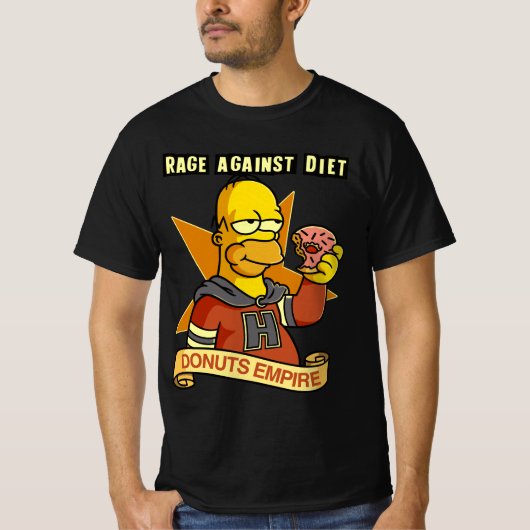 Donuts Empire Grafisch T-shirt (Voorkant)