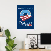 Donuts en Bacon: Smaak waar we in kunnen geloven - Poster (Thuiskantoor)