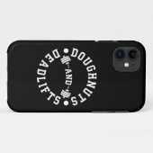 Donuts en Deadlifts - Carbs - Funny Workout Case-Mate iPhone Case (Achterkant (horizontaal))