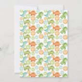 Donuts en dino's kaart (Achterkant)