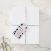Donuts en Diploma's Afstudeer Brunch Bedankt Cadeaulabel (Met Touw)