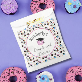 Donuts en Diploma's Afstudeerpatroon Persoonlijk Bedankzakje