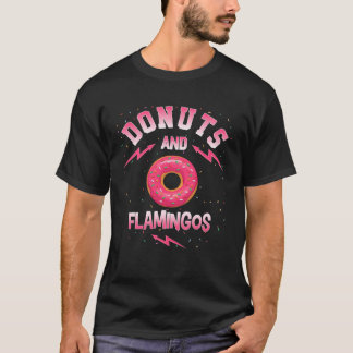 Donuts en FLAMINGOS Doughnut FLAMINGO T-shirt