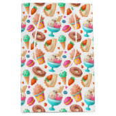 Donuts en ijskap medium cadeauzakje (Voorkant)