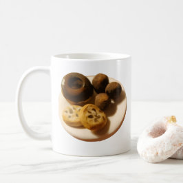 Donuts en koekjes koffiemok