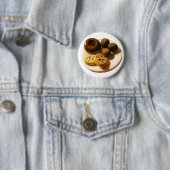 Donuts en koekjes ronde button 5,7 cm (In situ)