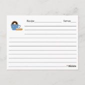 Donuts- en koffieontvangstkaart briefkaart (Achterkant)