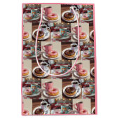  donuts en koffieverjaardag medium cadeauzakje (Voorkant)