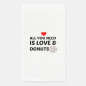 DONUTS EN LIEFT SERVET (Voorkant)