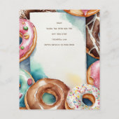 Donuts en Luiers Baby Strooidouche BUDGET (Achterkant)