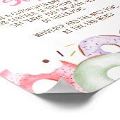 Donuts en luiers Strooien Don't Say Baby Poster (Hoek)