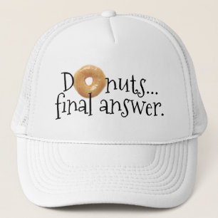 Donuts Final Answer Fun Trucker Pet