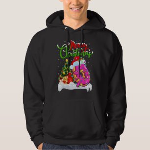 Donuts Food Lover Xmas Decorations Santa Donuts Ch Hoodie