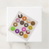 Donuts for all bedankjes labels (In situ)
