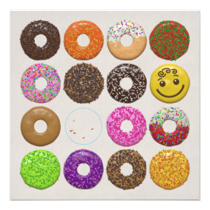 Donuts for all foto afdruk
