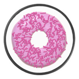 Donuts for all hockey puck