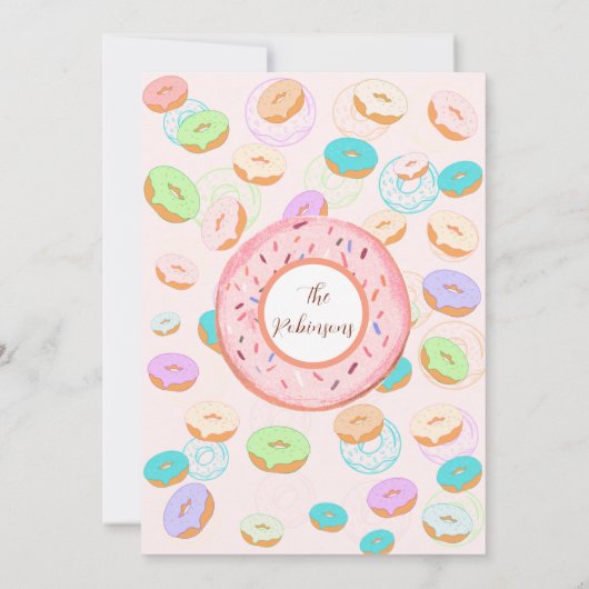 Donuts Foto Kaart (Achterkant)