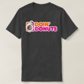 Donuts Funny Racing & Drift Car Enthusiast T-shirt (Design voorkant)