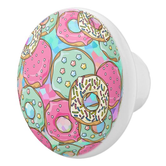 Donuts Galore Keramische Knop (Rechts)