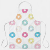 DONUTS Glazen donuts met huidskleur en sproinkles Schort (Voorkant)