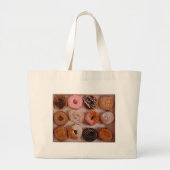 DONUTS! GROTE TOTE BAG (Voorkant)