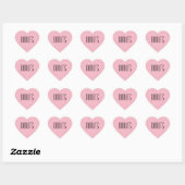 Donuts Heart Sticker (Vel)